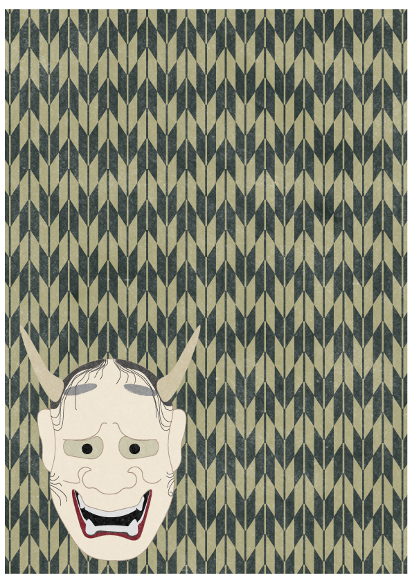 Illustration of a person with a resentful and sorrowful expression